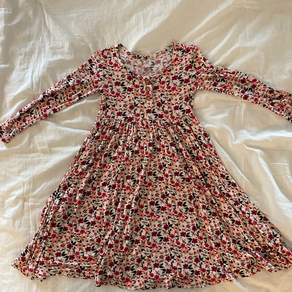 Posh peanut Henley style dress